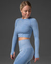 Relode Classic Seamless Top Blue